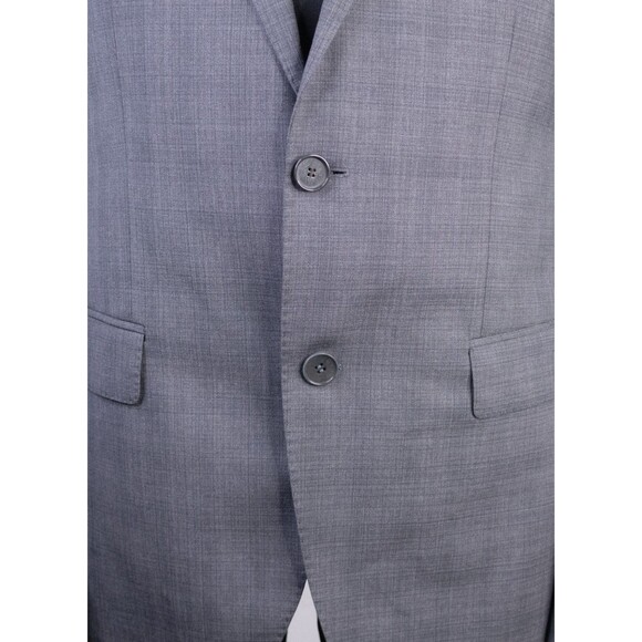 BOSS Hugo Boss The James Sport Coat Jacket Blazer Sz 40L Two Button Wool Gray - Picture 3 of 16